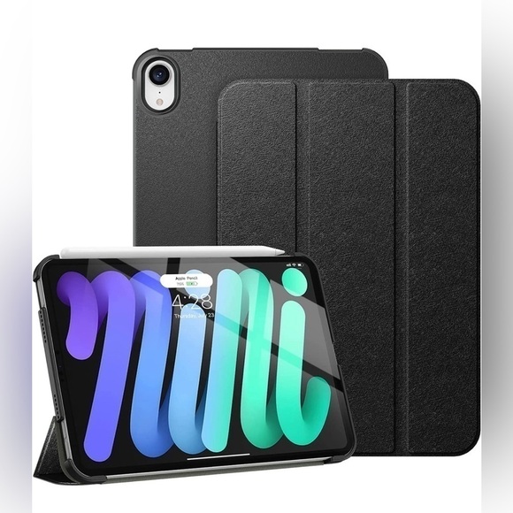 iPad Mini 6 Case with flip cover/stand - Picture 1 of 7